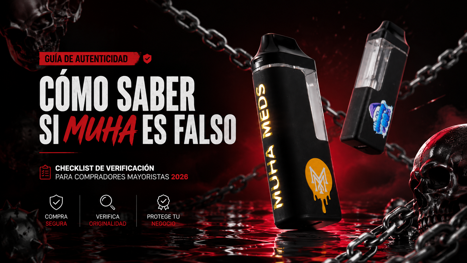 cómo saber si Muha es falso guía de autenticidad para compradores mayoristas 2026