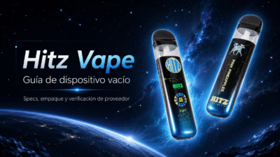 Hitz Vape guía de dispositivo vacío para compradores mayoristas