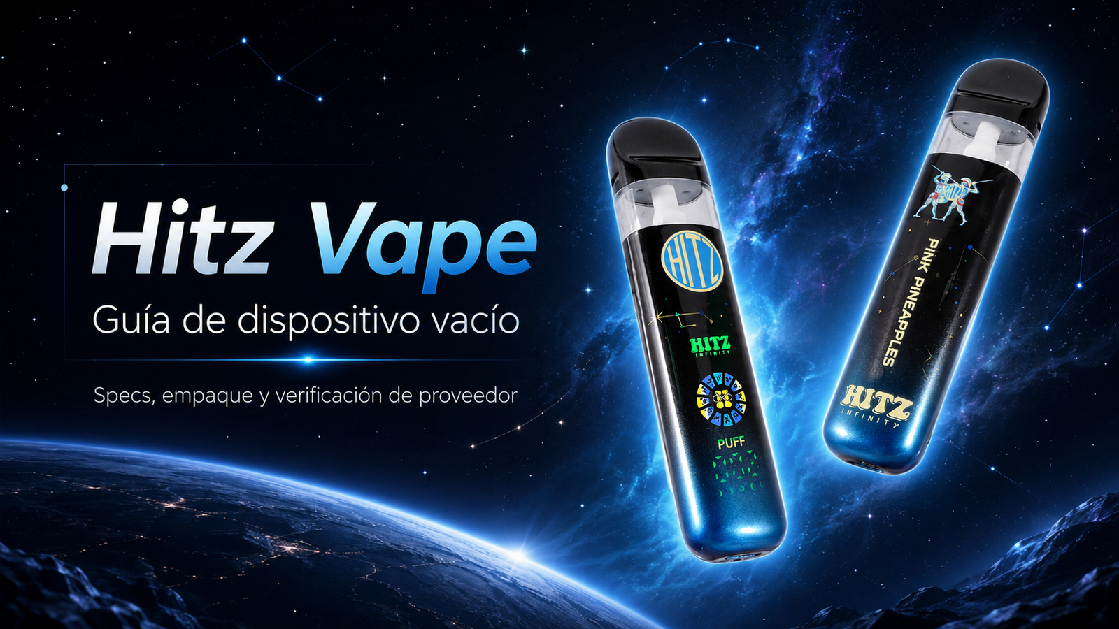 Hitz Vape guía de dispositivo vacío para compradores mayoristas