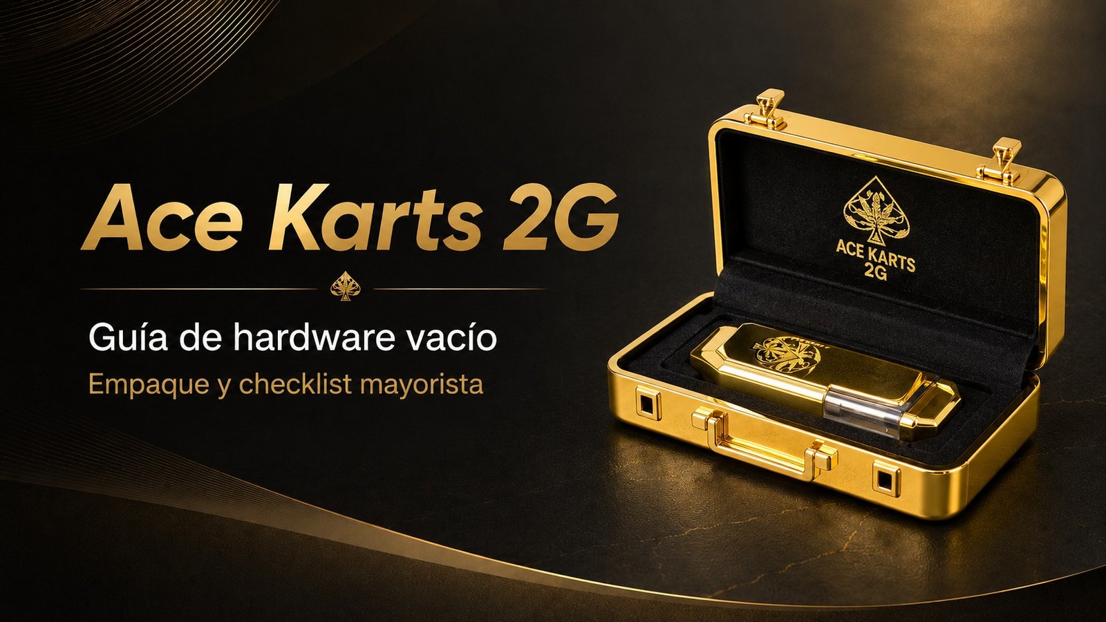 Ace Karts 2G guía de hardware vacío para compradores mayoristas