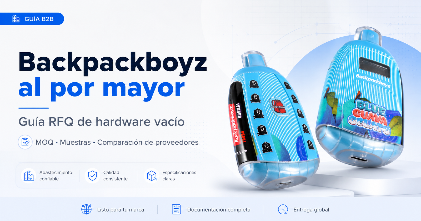 Backpackboyz al por mayor: guía RFQ de hardware vacío, MOQ, muestras y comparación de proveedores