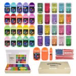 Smoothie Bar Blend 3.0 desechable 2G stock en USA vacío con exhibidor de sabores y cajas de producto.