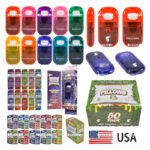 10 sabores y empaques del Snooze Pillows vape pen desechable de 2g stock en USA