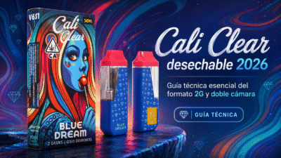 Cali Clear desechable 2G de doble cámara, portada de la guía técnica 2026