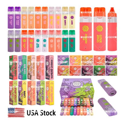 Grab N Dab desechable 2g de doble cámara stock USA con varios diseños y sabores