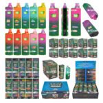 Whole Melts Phase 5 V2 2g vape desechable en varios colores con cajas y expositores