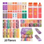 Grab N Dab desechable 2g de doble cámara en varios sabores y colores