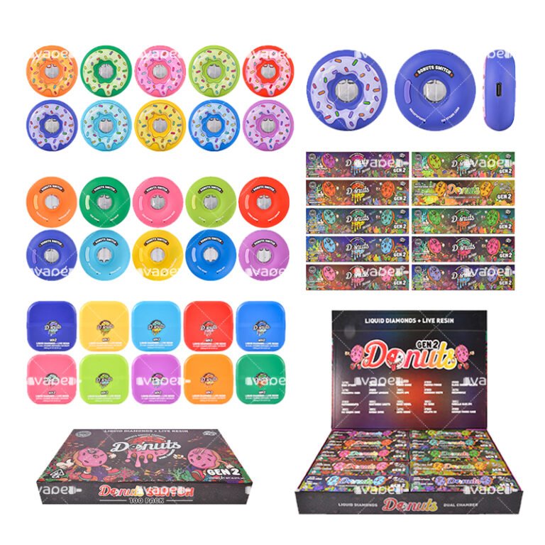 Donuts Switch Gen 2 2g vape desechable con 20 combinaciones de sabores